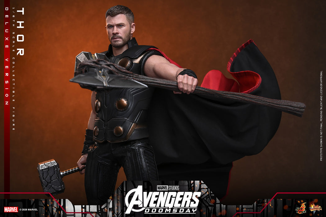 Hot Toys Movie Masterpiece Series: Avengers Doomsday - Thor Deluxe Escala 1/6