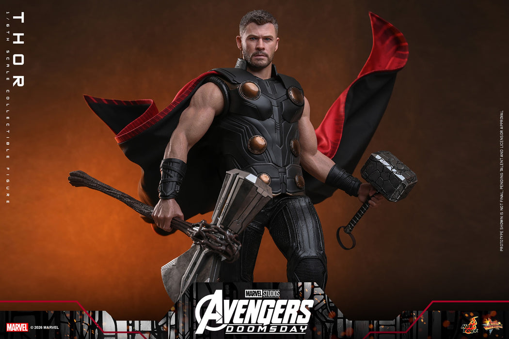 Hot Toys Movie Masterpiece Series: Avengers Doomsday - Thor Escala 1/6