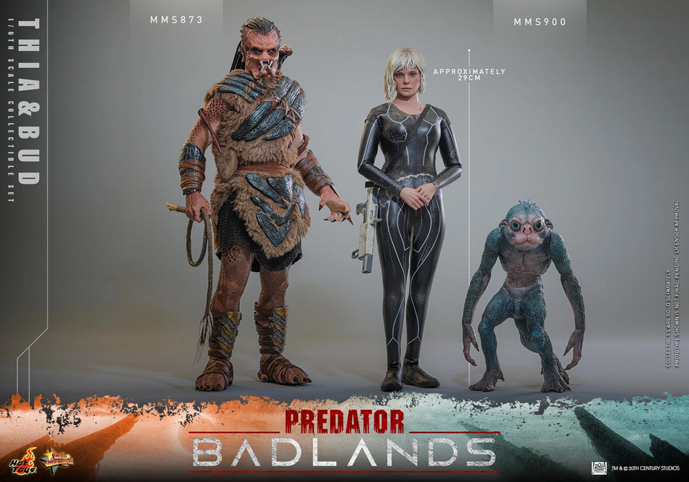 Hot Toys Movie Masterpiece Series: Depredador Tierras Salvajes - Thaia y Bud Escala 1/6