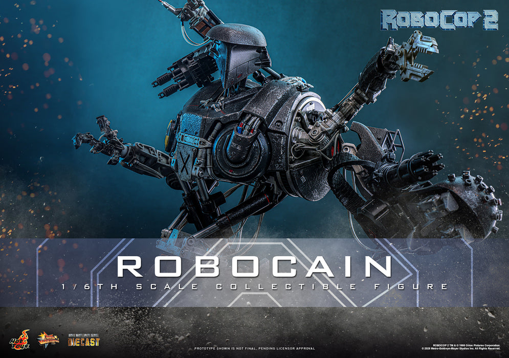 Hot Toys Movie Masterpiece Series Diecast: RoboCop - RoboCain Escala 1/6