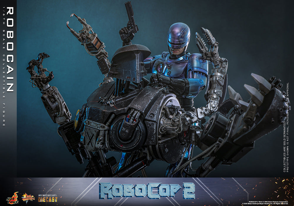 Hot Toys Movie Masterpiece Series Diecast: RoboCop - RoboCain Escala 1/6