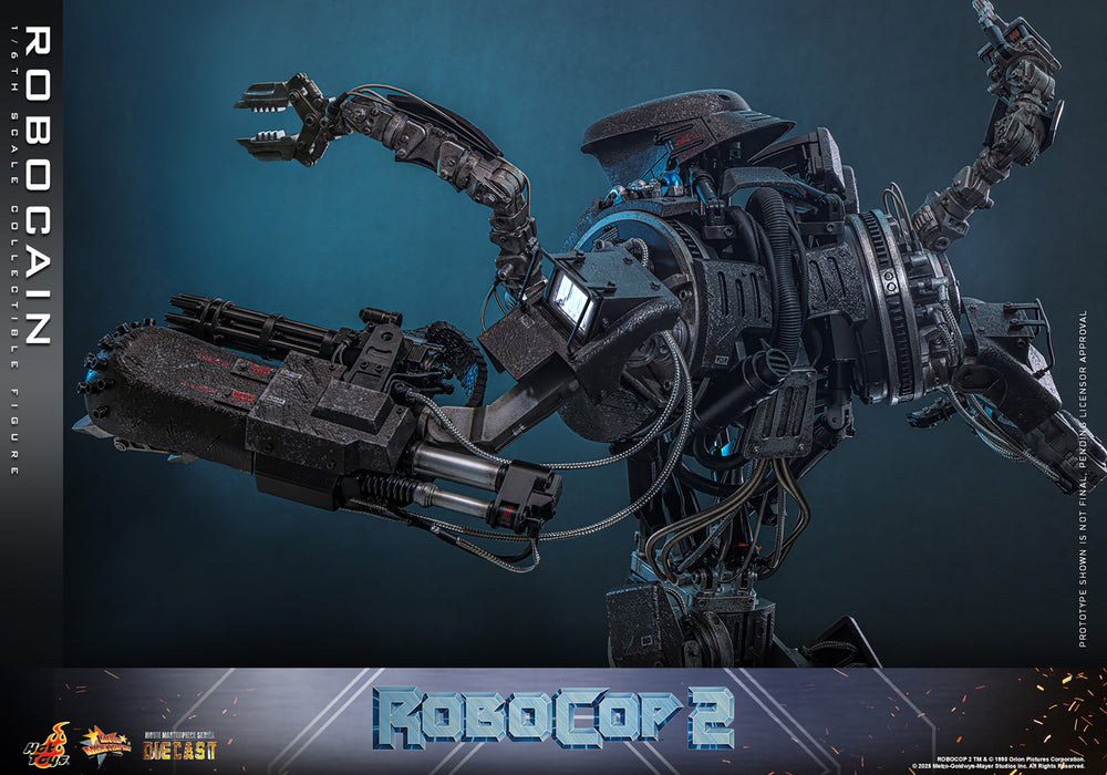 Hot Toys Movie Masterpiece Series Diecast: RoboCop - RoboCain Escala 1/6