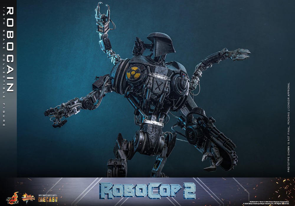Hot Toys Movie Masterpiece Series Diecast: RoboCop - RoboCain Escala 1/6