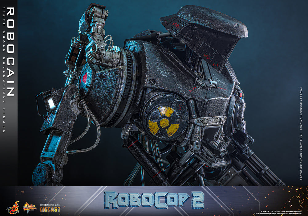 Hot Toys Movie Masterpiece Series Diecast: RoboCop - RoboCain Escala 1/6