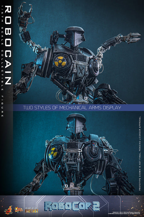 Hot Toys Movie Masterpiece Series Diecast: RoboCop - RoboCain Escala 1/6