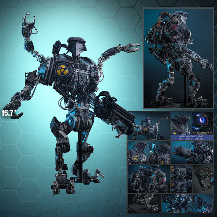 Hot Toys Movie Masterpiece Series Diecast: RoboCop - RoboCain Escala 1/6