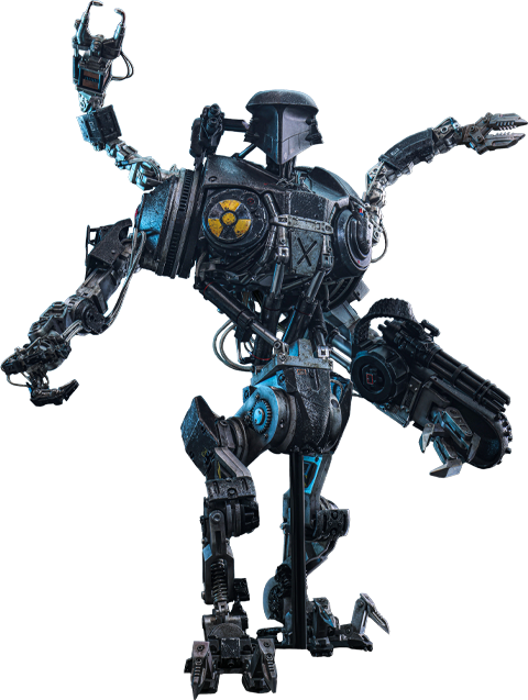 Hot Toys Movie Masterpiece Series Diecast: RoboCop - RoboCain Escala 1/6