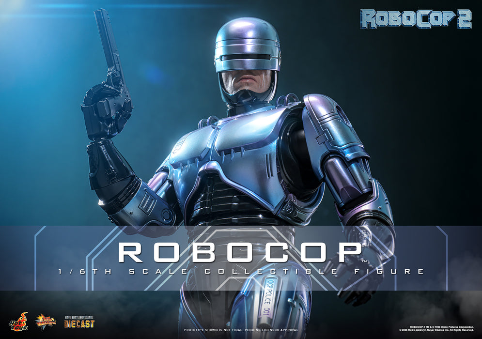 Hot Toys Movie Masterpiece Series Diecast: RoboCop - Robocop Escala 1/6