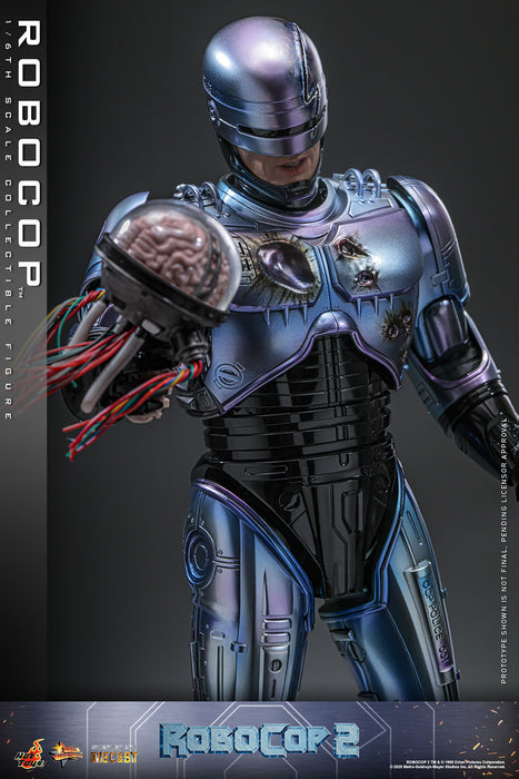 Hot Toys Movie Masterpiece Series Diecast: RoboCop - Robocop Escala 1/6