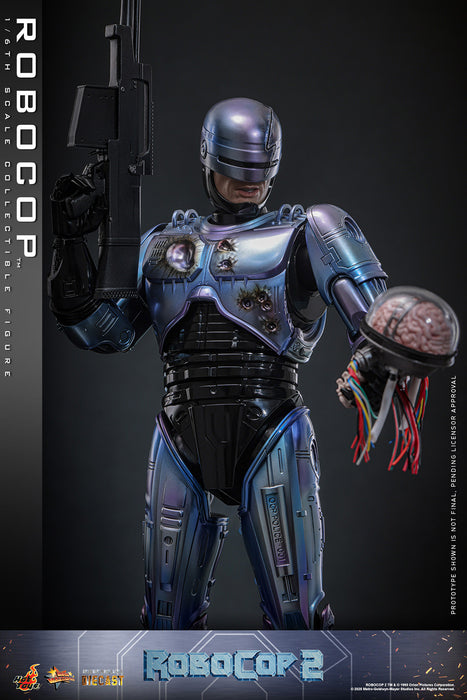 Hot Toys Movie Masterpiece Series Diecast: RoboCop - Robocop Escala 1/6