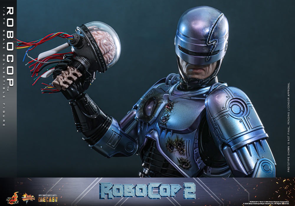 Hot Toys Movie Masterpiece Series Diecast: RoboCop - Robocop Escala 1/6