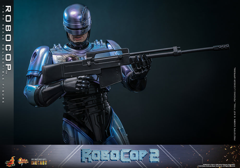Hot Toys Movie Masterpiece Series Diecast: RoboCop - Robocop Escala 1/6