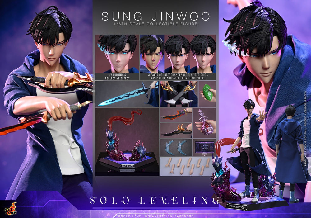Hot Toys Television Masterpiece Series: Solo Leveling - Sung Jinwoo Escala 1/6