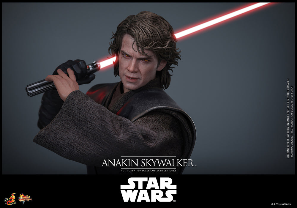 Hot Toys Movie Masterpiece Series: Star Wars La venganza de los Sith - Anakin Skywalker Escala 1/6