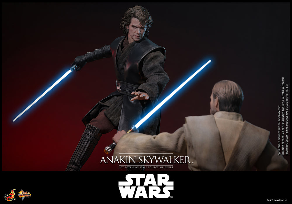 Hot Toys Movie Masterpiece Series: Star Wars La venganza de los Sith - Anakin Skywalker Escala 1/6