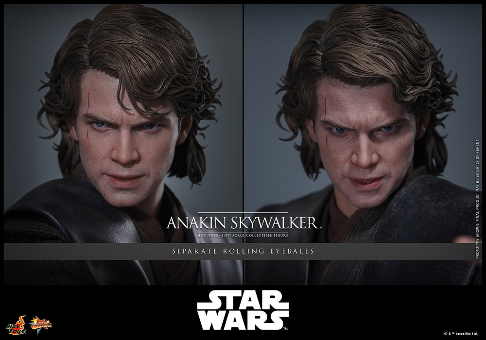 Hot Toys Movie Masterpiece Series: Star Wars La venganza de los Sith - Anakin Skywalker Escala 1/6