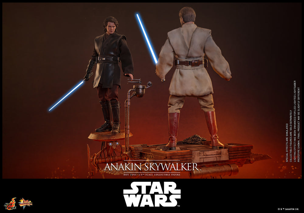 Hot Toys Movie Masterpiece Series: Star Wars La venganza de los Sith - Anakin Skywalker Escala 1/6