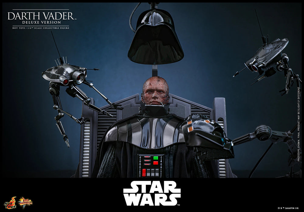 Hot Toys Movie Masterpiece Series: Star Wars - Darth Vader Version Deluxe Escala 1/6