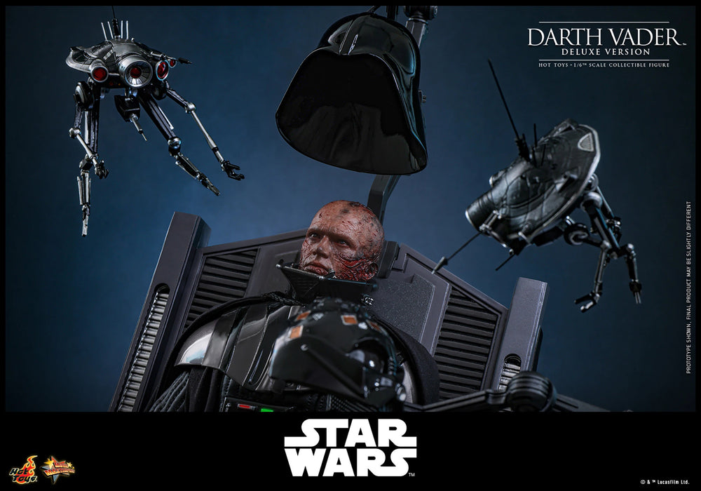Hot Toys Movie Masterpiece Series: Star Wars - Darth Vader Version Deluxe Escala 1/6