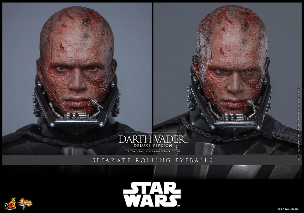 Hot Toys Movie Masterpiece Series: Star Wars - Darth Vader Version Deluxe Escala 1/6