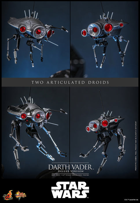 Hot Toys Movie Masterpiece Series: Star Wars - Darth Vader Version Deluxe Escala 1/6