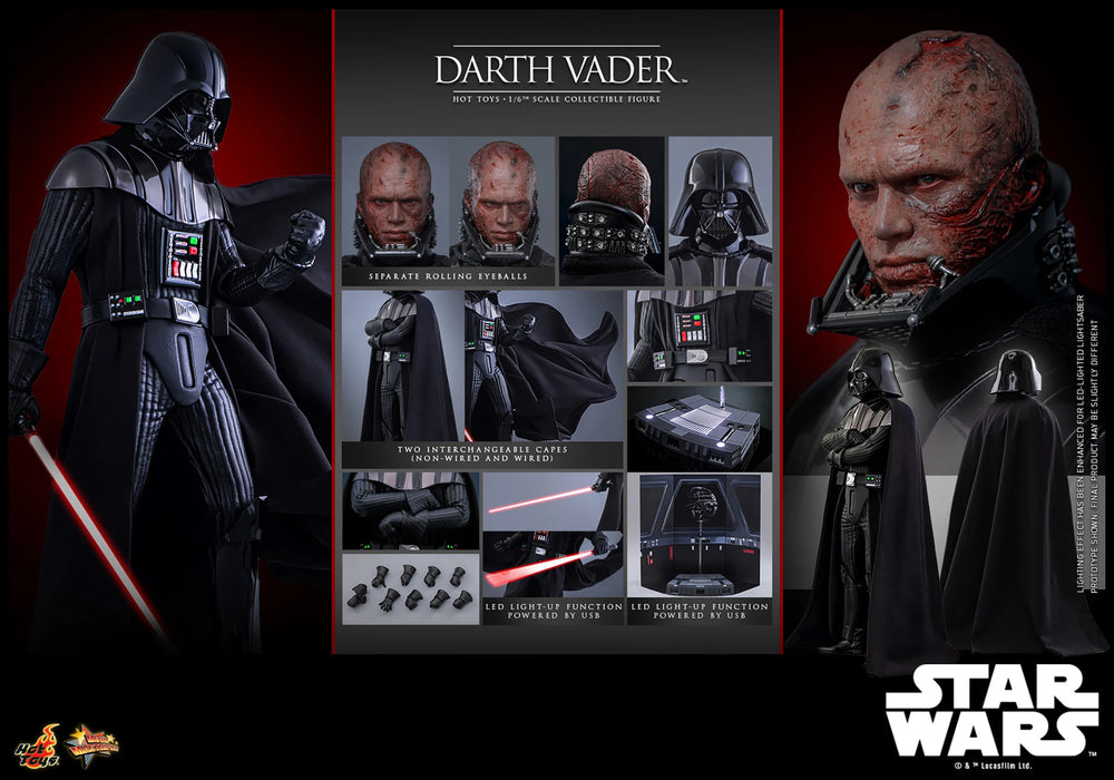 Hot Toys Movie Masterpiece Series: Star Wars - Darth Vader Escala 1/6