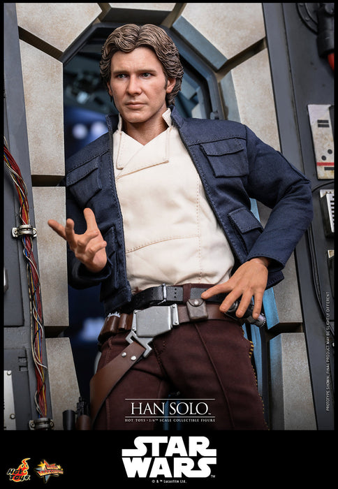 Hot Toys Movie Masterpiece Series: Star Wars The Empire Strikes Back -  Han Solo Escala 1/6