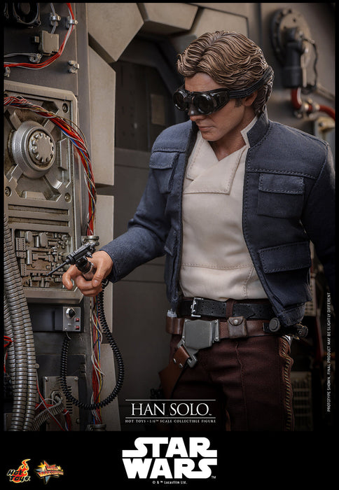 Hot Toys Movie Masterpiece Series: Star Wars The Empire Strikes Back -  Han Solo Escala 1/6