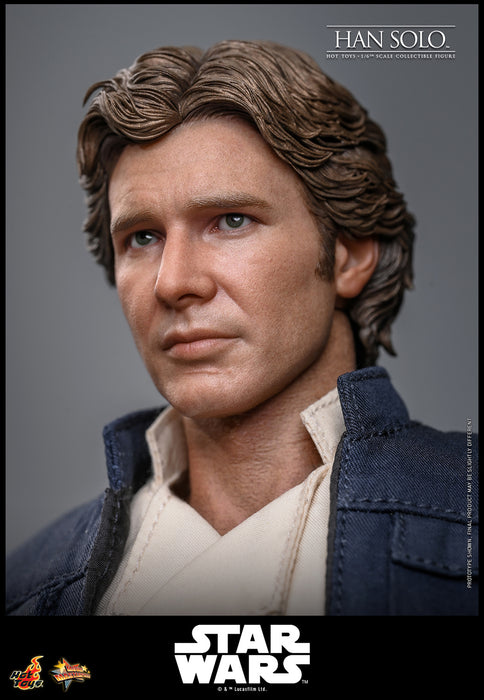 Hot Toys Movie Masterpiece Series: Star Wars The Empire Strikes Back -  Han Solo Escala 1/6