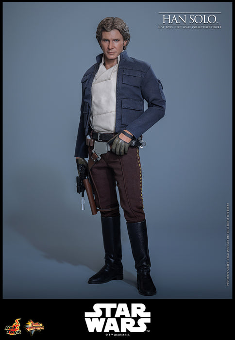 Hot Toys Movie Masterpiece Series: Star Wars The Empire Strikes Back -  Han Solo Escala 1/6
