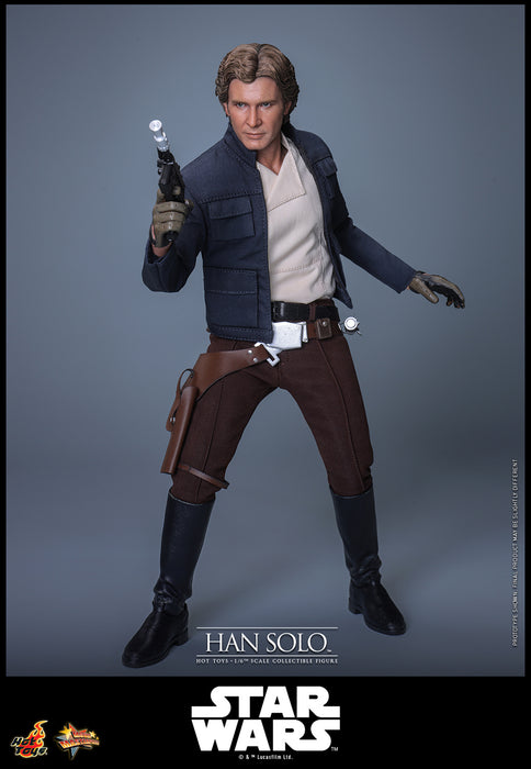 Hot Toys Movie Masterpiece Series: Star Wars The Empire Strikes Back -  Han Solo Escala 1/6