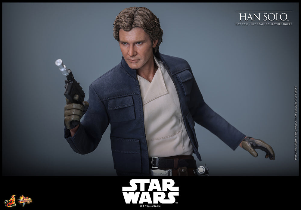 Hot Toys Movie Masterpiece Series: Star Wars The Empire Strikes Back -  Han Solo Escala 1/6
