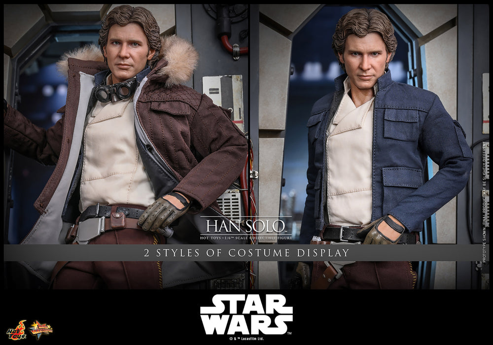 Hot Toys Movie Masterpiece Series: Star Wars The Empire Strikes Back -  Han Solo Escala 1/6