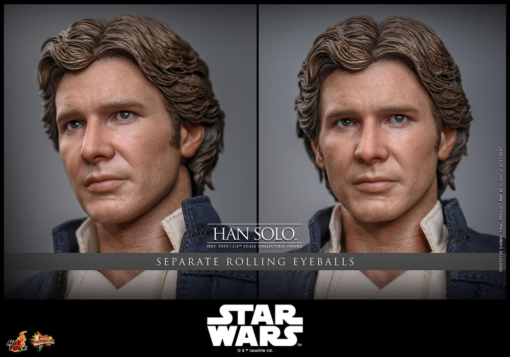 Hot Toys Movie Masterpiece Series: Star Wars The Empire Strikes Back -  Han Solo Escala 1/6