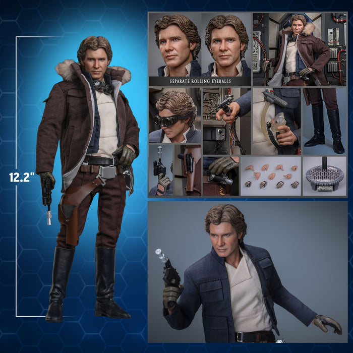 Hot Toys Movie Masterpiece Series: Star Wars The Empire Strikes Back -  Han Solo Escala 1/6