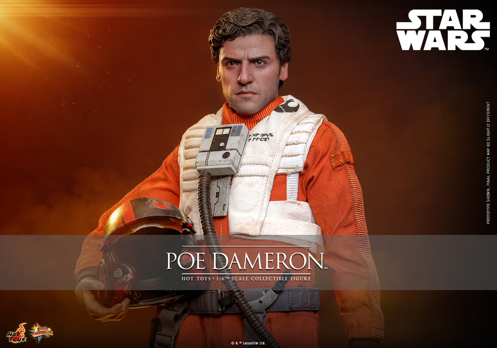Hot Toys Movie Masterpiece Series: Star Wars - Poe Dameron Escala 1/6