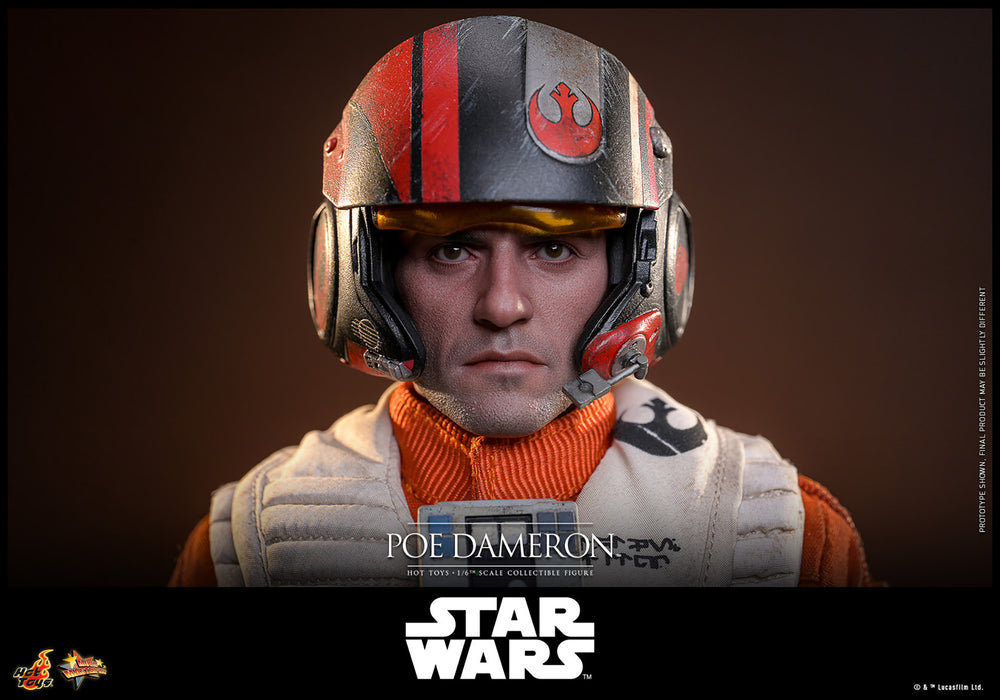 Hot Toys Movie Masterpiece Series: Star Wars - Poe Dameron Escala 1/6