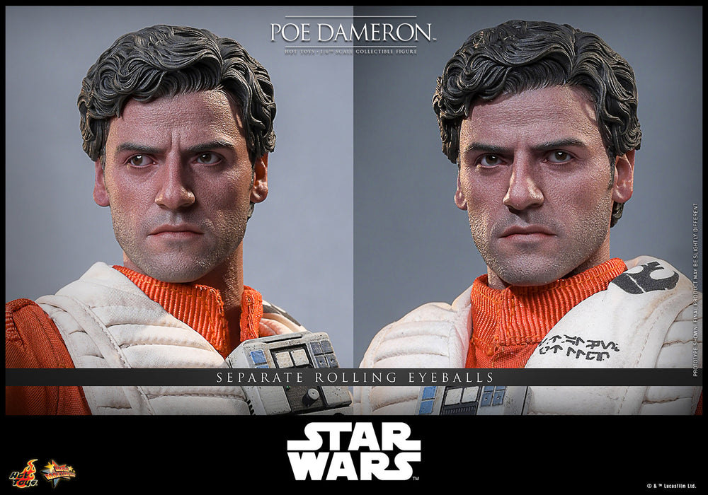 Hot Toys Movie Masterpiece Series: Star Wars - Poe Dameron Escala 1/6