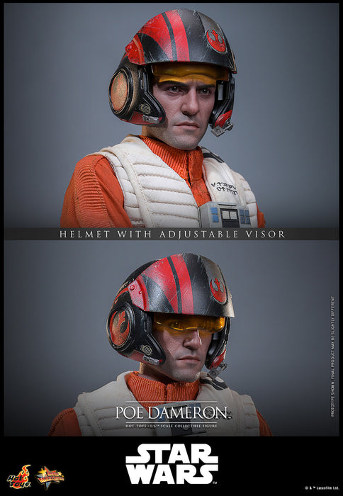 Hot Toys Movie Masterpiece Series: Star Wars - Poe Dameron Escala 1/6