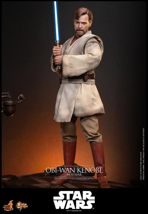 Hot Toys Movie Masterpiece Series: Star Wars La venganza de los Sith - Obi-Wan Kenobi Escala 1/6