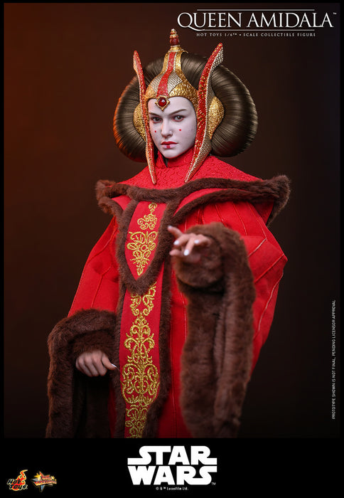 Hot Toys Movie Masterpiece Series:  Star Wars La Amenaza Fantasma - Reina Amidala Escala 1/6