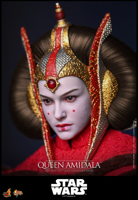 Hot Toys Movie Masterpiece Series:  Star Wars La Amenaza Fantasma - Reina Amidala Escala 1/6