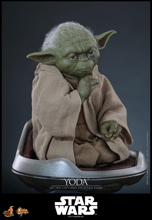 Hot Toys Movie Masterpiece Series: Star Wars Revenge Of The Sith - Yoda Escala 1/6