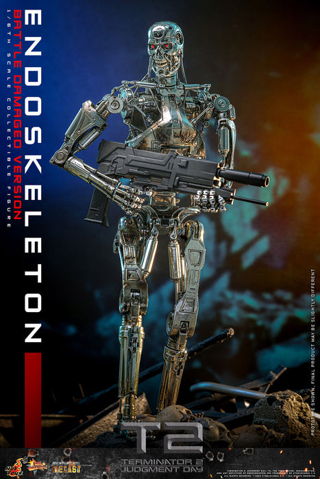 Hot Toys Movie Masterpiece Series: Terminator 2 El Juicio Final - Endoskeleton Escala 1/6