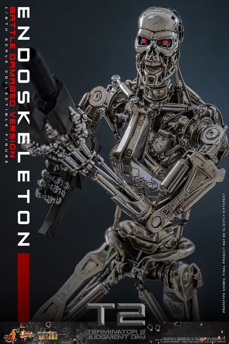 Hot Toys Movie Masterpiece Series: Terminator 2 El Juicio Final - Endoskeleton Escala 1/6