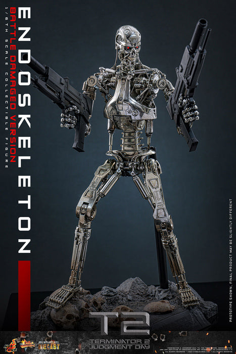 Hot Toys Movie Masterpiece Series: Terminator 2 El Juicio Final - Endoskeleton Escala 1/6