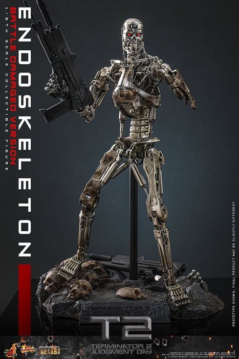 Hot Toys Movie Masterpiece Series: Terminator 2 El Juicio Final - Endoskeleton Escala 1/6