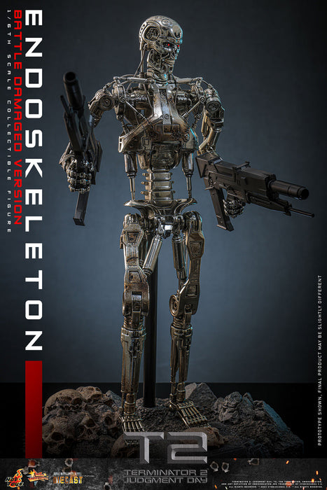 Hot Toys Movie Masterpiece Series: Terminator 2 El Juicio Final - Endoskeleton Escala 1/6