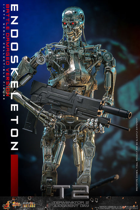 Hot Toys Movie Masterpiece Series: Terminator 2 El Juicio Final - Endoskeleton Escala 1/6
