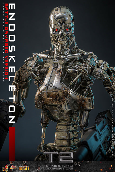 Hot Toys Movie Masterpiece Series: Terminator 2 El Juicio Final - Endoskeleton Escala 1/6